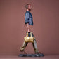 Bronze Sculpture of Travelers by Bruno Catalano - toys