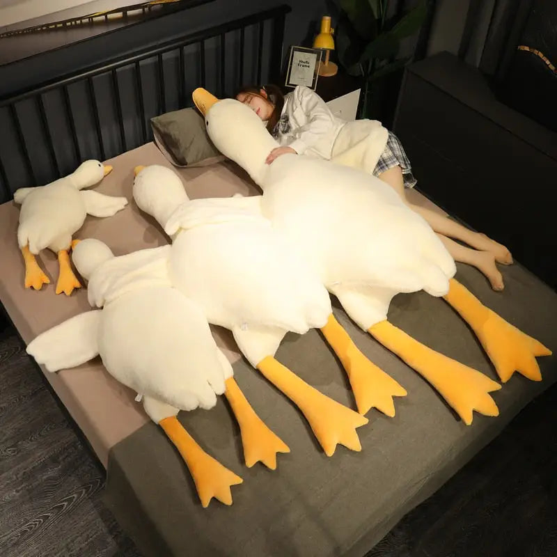 Goose (or Duck) Plush Toy - 50-190cm Big White Giant Duck