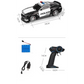1/12 Big super fast police RC car - toys