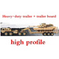 1/12 RC 8X8 drive military truck + trailer - desert yellow -