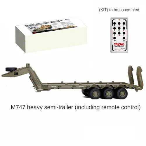1/12 RC 8X8 drive military truck + trailer - Heavy