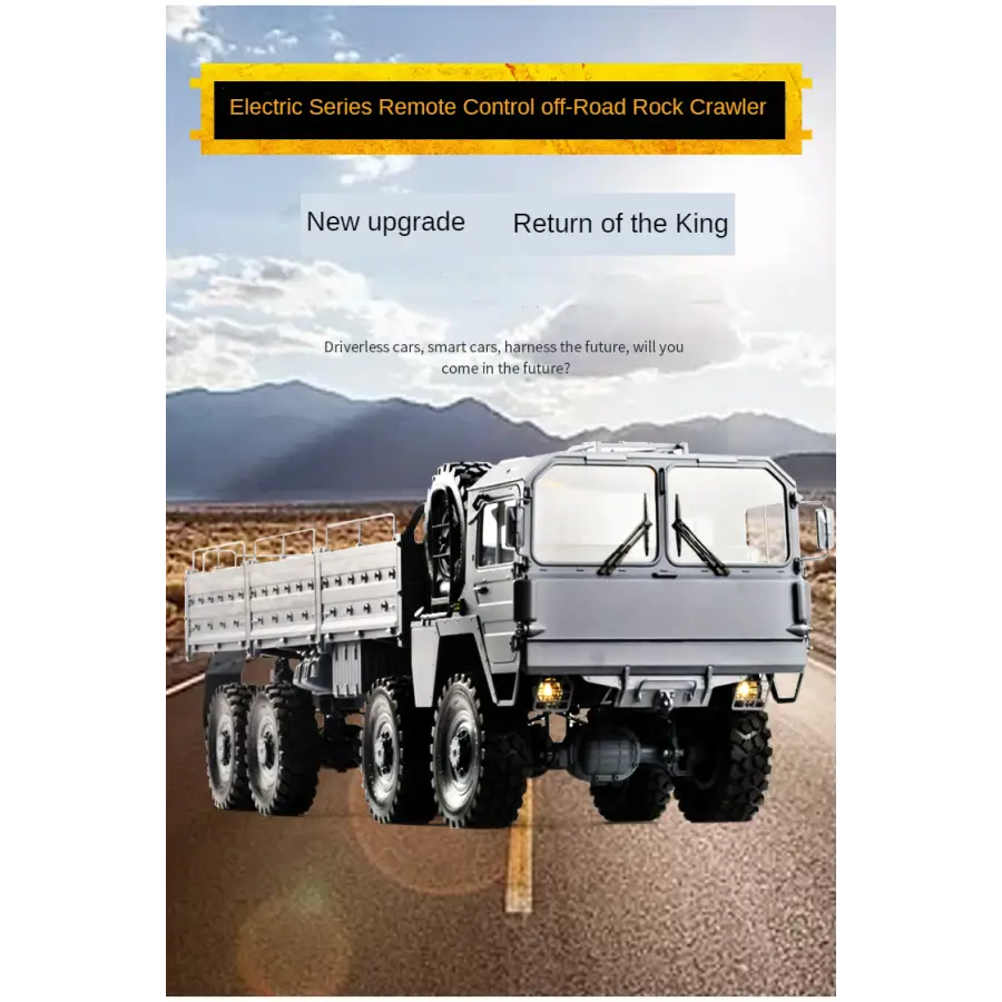 1/12 RC Electric Off-Road Hydraulic Truck - Army 1.0 - toys