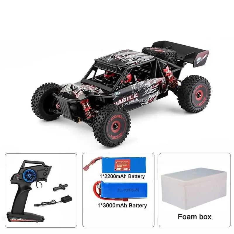 1/12 RC High-speed off-road vehicle - Foam box 2 batteries -