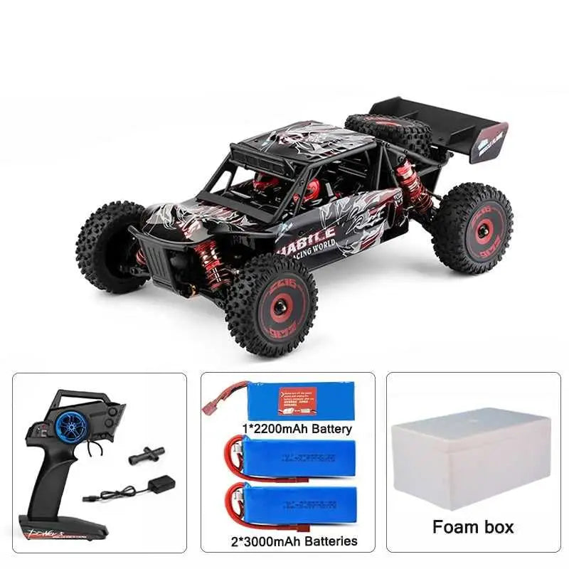 1/12 RC High-speed off-road vehicle - Foam box 3 batteries -