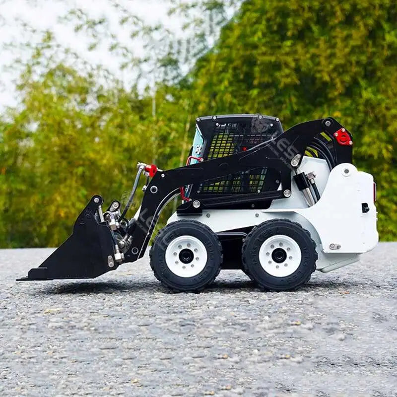 1/14 Radio-controlled Metal Wheel Loader with Side Turn