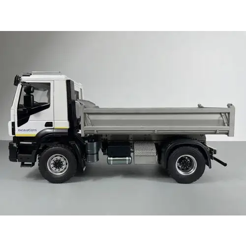 1/14 RC Iveco Hydraulic Dump Truck 4X2 - White-B - toys