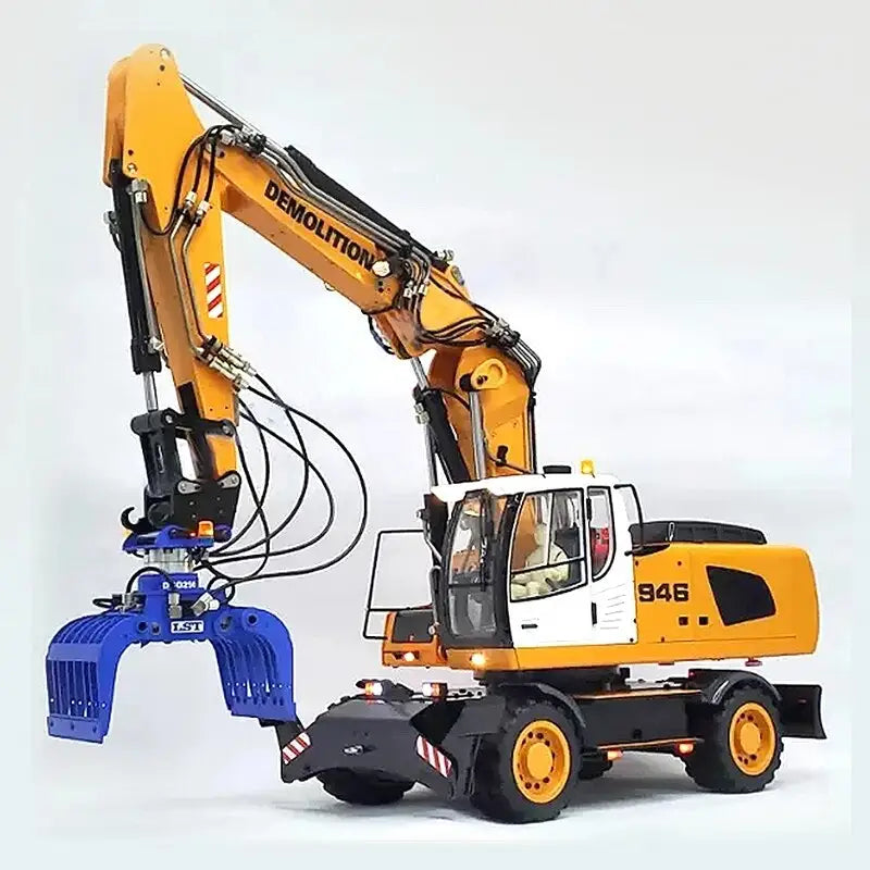 1/14 RC Metal Hydraulic Excavator Crawler - RT Y - toys