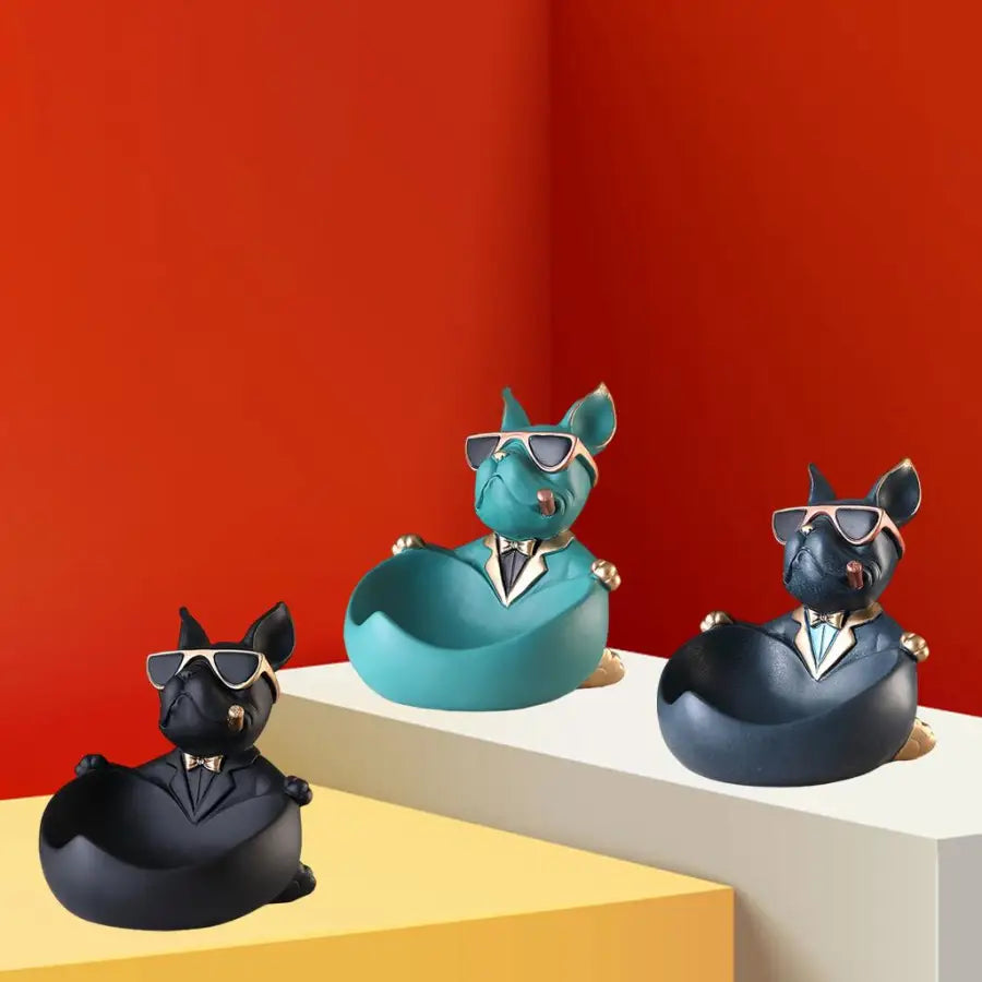 3D french bulldog figurine - toys