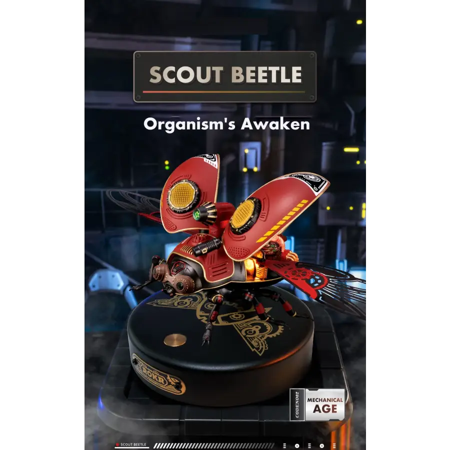 3D Metal Puzzle Scout Beetle - toys
