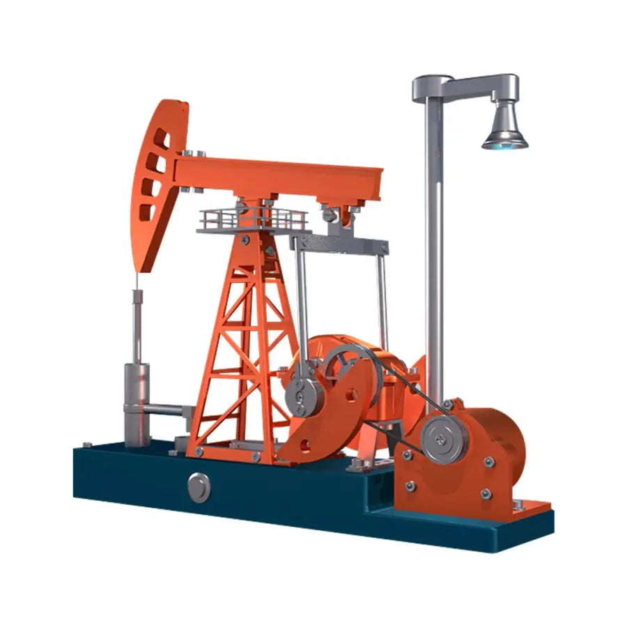 3D Model of A Metal Pumping Oil Unit - Toys & Games