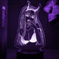 3D night lamp Anime heroes - 17 / Black Base 7Colors - Toys