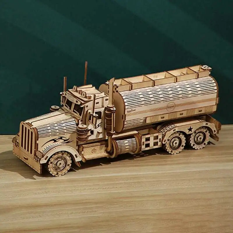 3D wooden truck puzzle - Small - toys