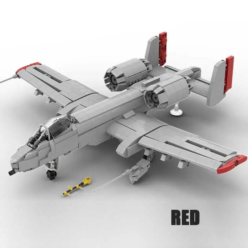 A-10 Thunderbolt II - Red - toys
