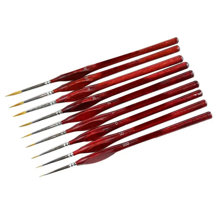 A set of brushes for drawing - 9PCS - toys