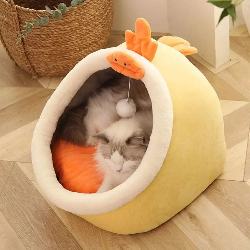 A warm nest for cats - Chick / S (31X30X28cm) - toys