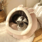A warm nest for cats - Pink Rabbit / S (31X30X28cm) - toys