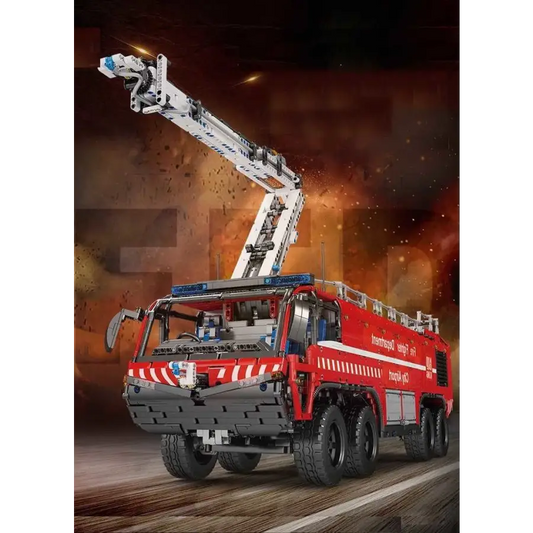 Airport fire truck on remote control - toys