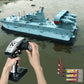 Amphibious hovercraft of the ZUBR class with RC - Sky blue