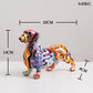 Animal Statue Graffiti Splash - Height 14CM - toys