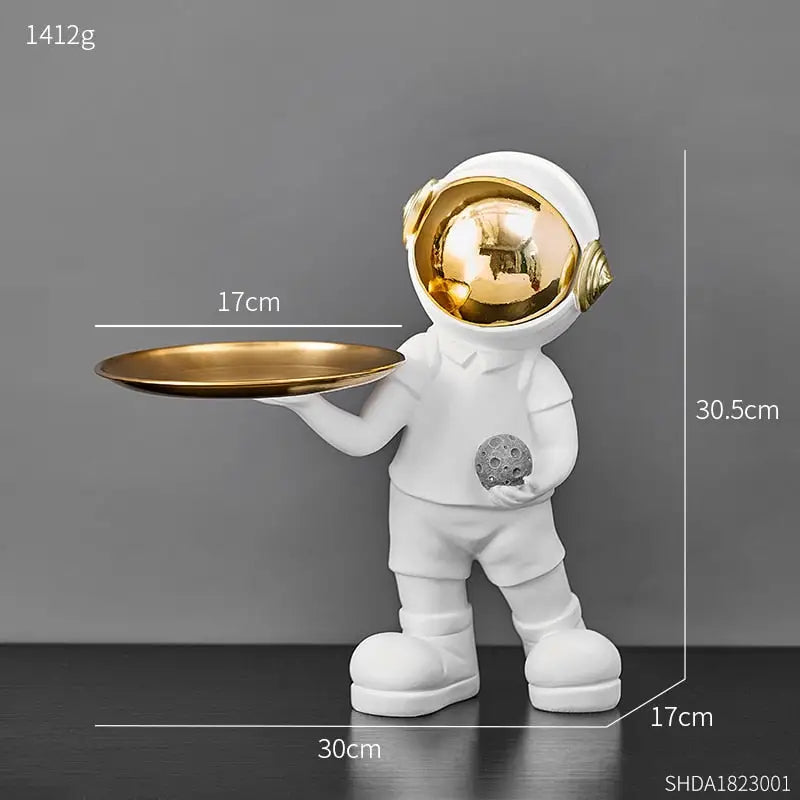 Astronaut statues for home decor - Height 30.5cm - toys