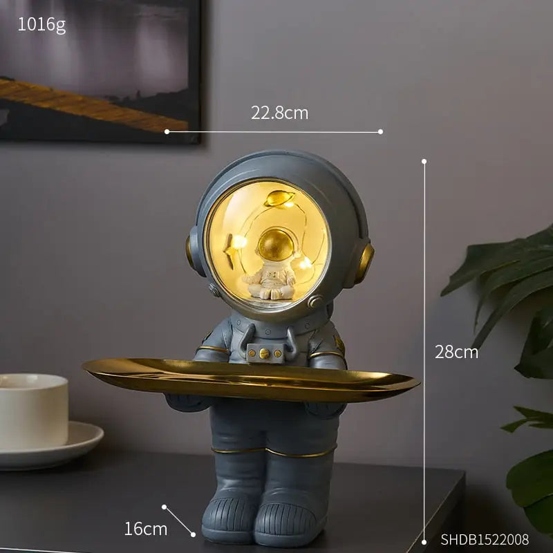 Astronaut statues for home decor - large Height 28cm 1 -
