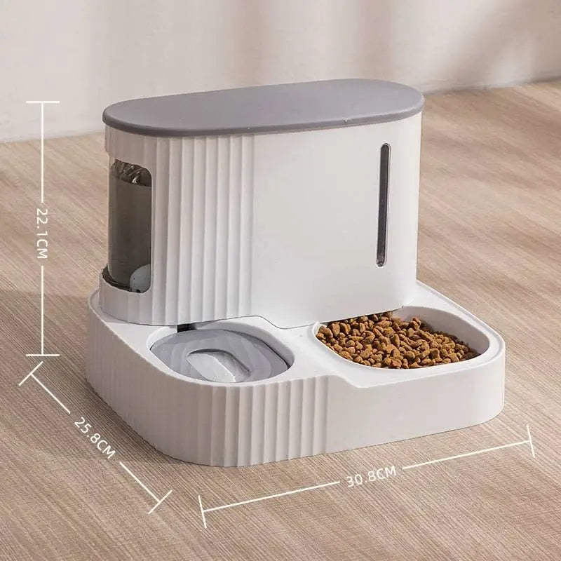 Automatic Pet Feeder - 2021-3L-gray - toys