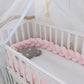 Baby crib bumper - Pink / 1M - toys