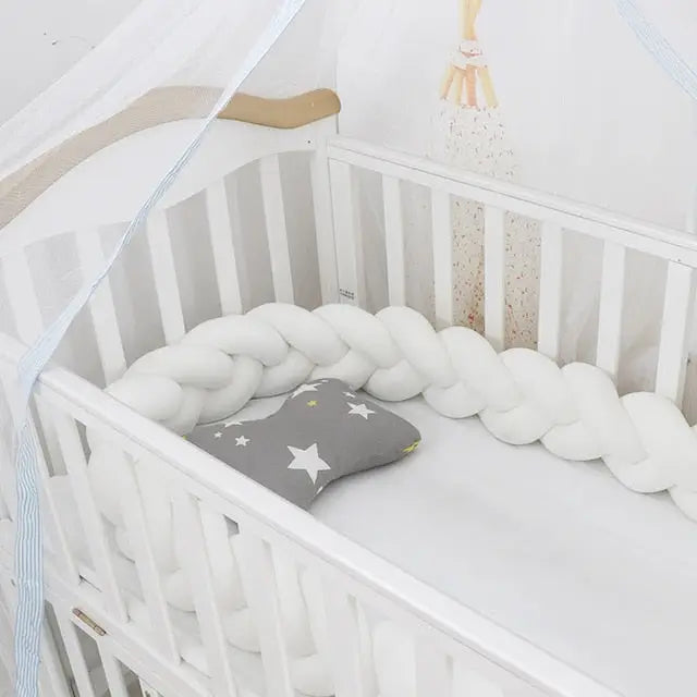 Baby crib bumper - White / 1M - toys