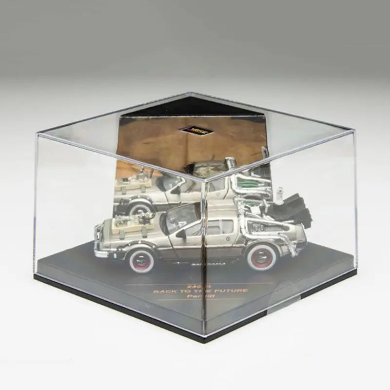 Back to the Future Time Machine DeLorean Scale Metal Alloy