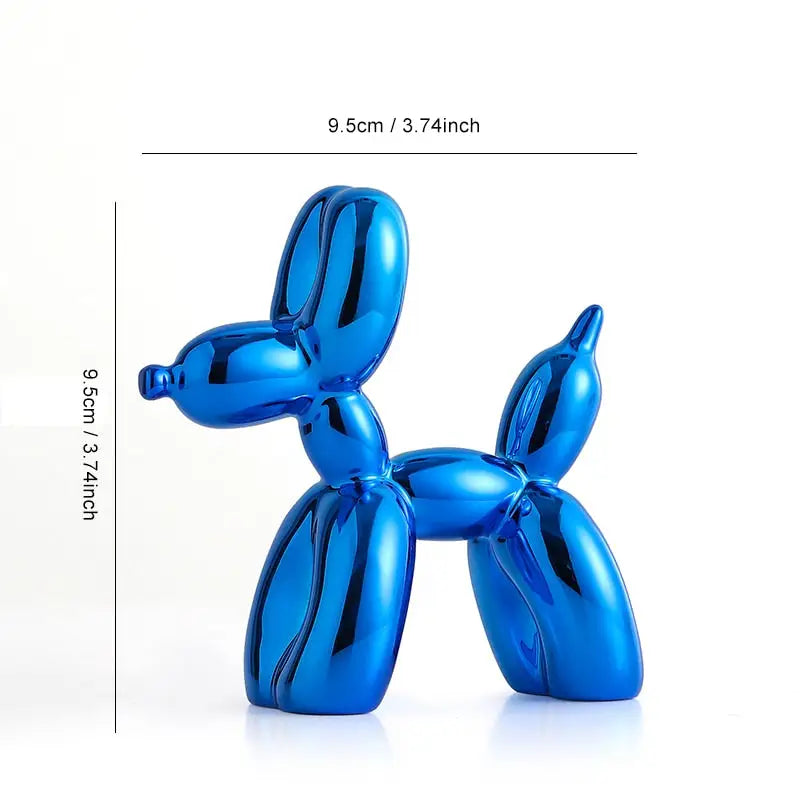 Balloon Dog Figurines - Blue - toys