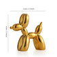Balloon Dog Figurines - Gold - toys