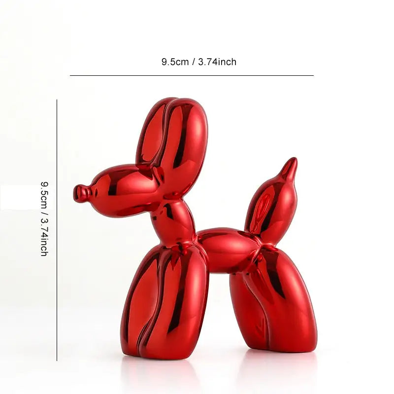 Balloon Dog Figurines - Red - toys