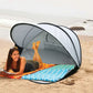 Beach Sun Protection Tent - Silver - toys