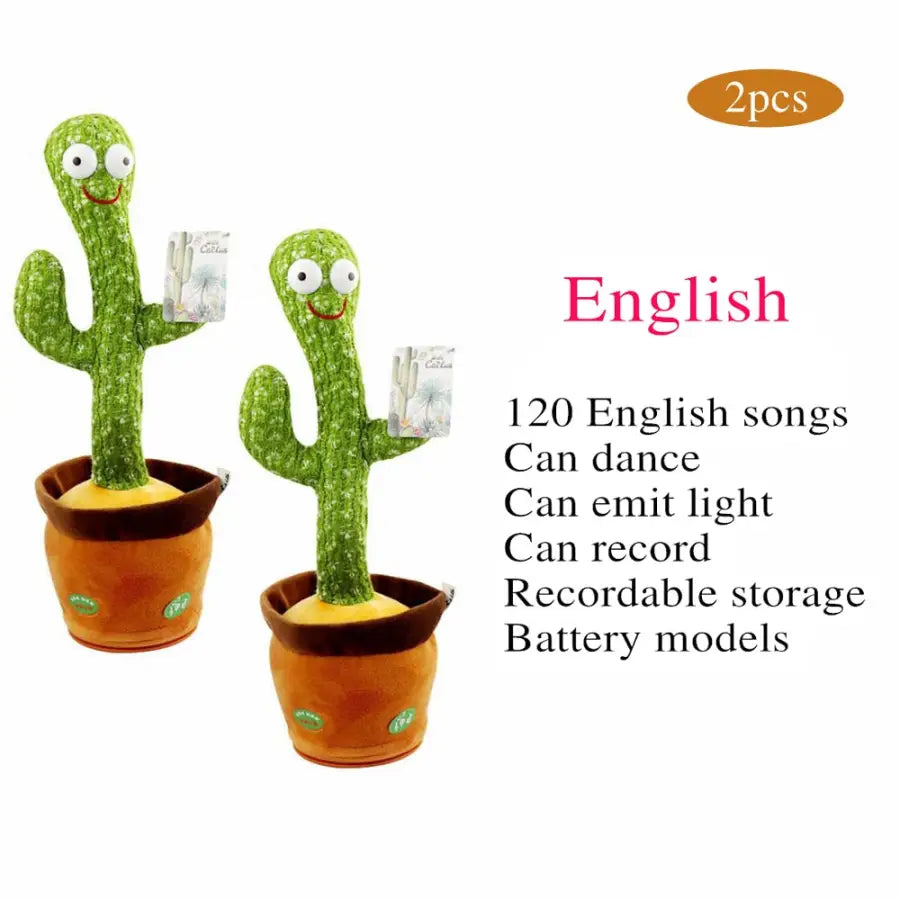 Beautiful dancing cacti - 120 English songs 1 - Toys & Games