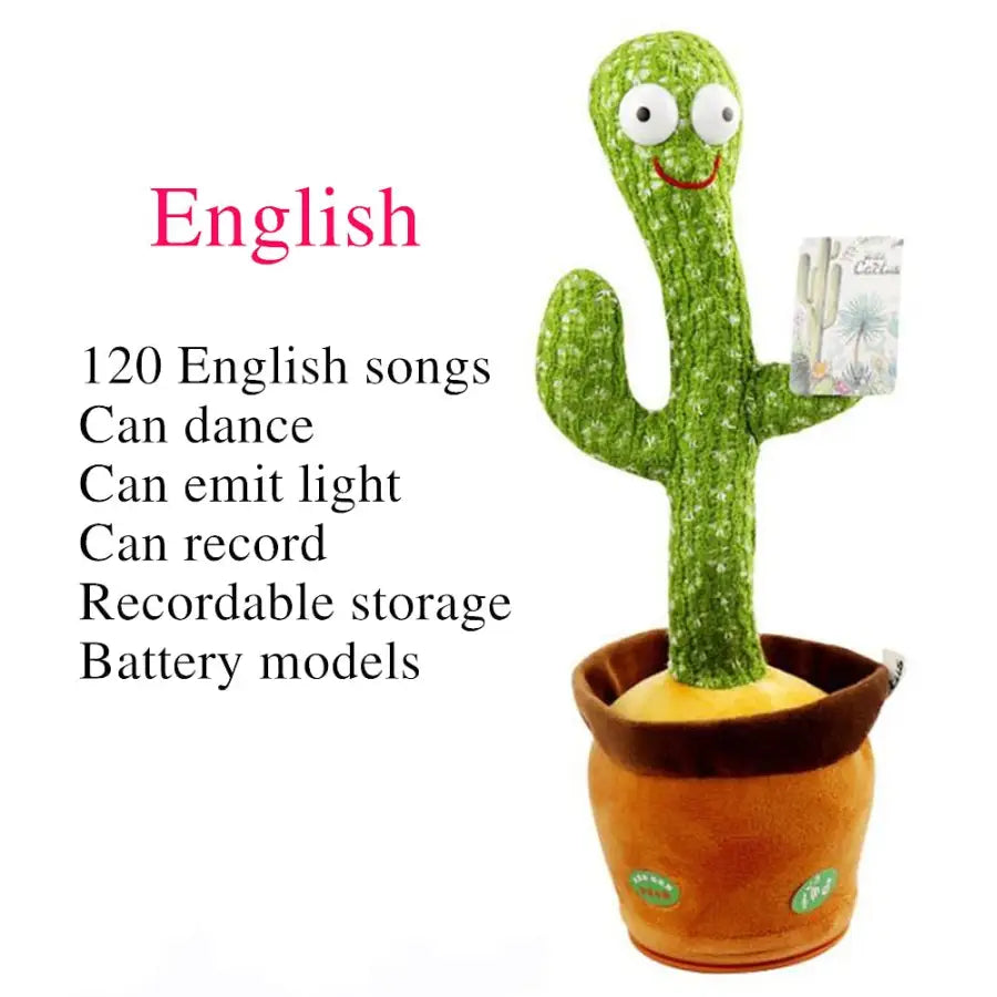 Beautiful dancing cacti - 120 English songs - Toys & Games