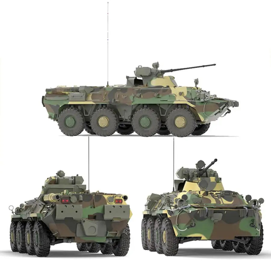 BT8 8X8 8WD 1/12 RC Wheeled Armored Amphibious Vehicle -