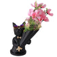 Bulldog Flower Vase Figurine - toys