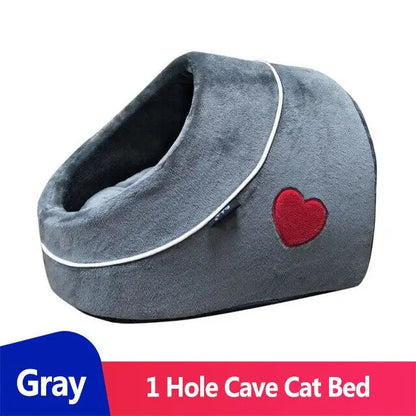 Cat Bed House - 1 Hole Gray - toys