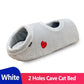 Cat Bed House - 2 Holes White - toys