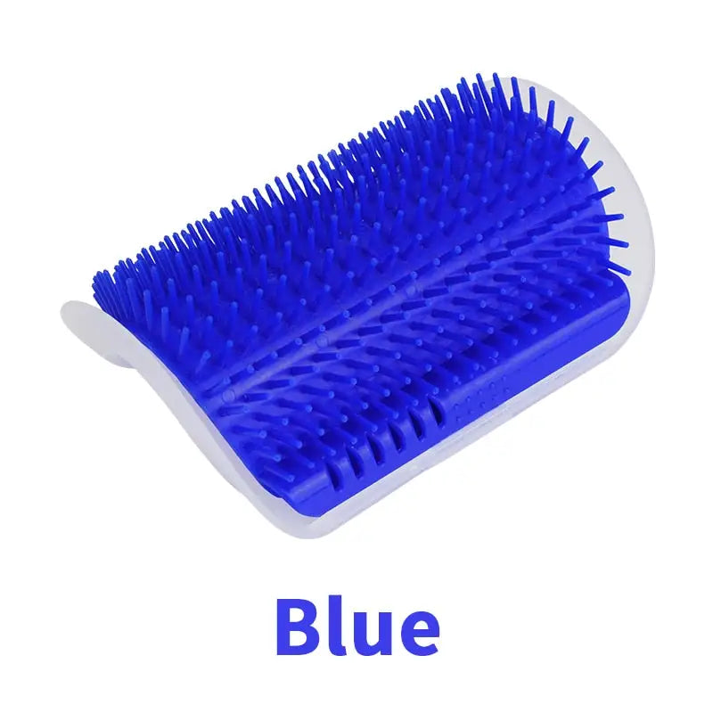 Cat groomer for cats with catnip - Blue - toys