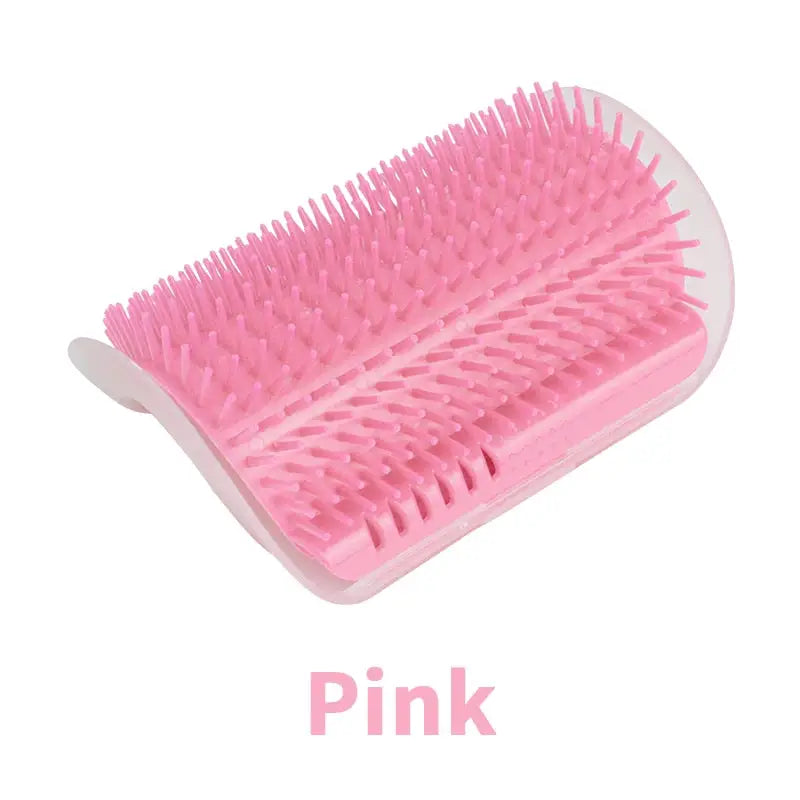 Cat groomer for cats with catnip - Pink - toys