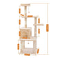 Cat tower with a big cat apartment - AMT0043BG - toys