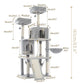 Cat tower with a big cat apartment - AMT0072GY - toys