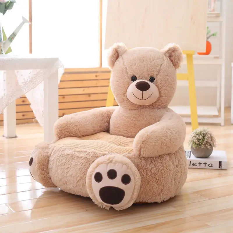 Child seat without hard edges - Light Bear / 40x50cm - toys