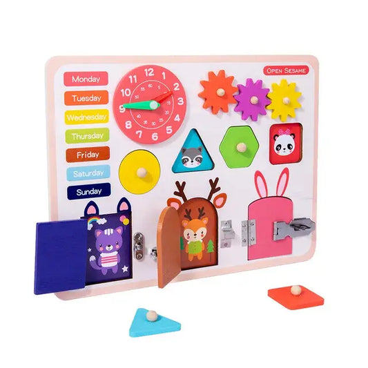 Children Busy Board for Young Researchers - toys