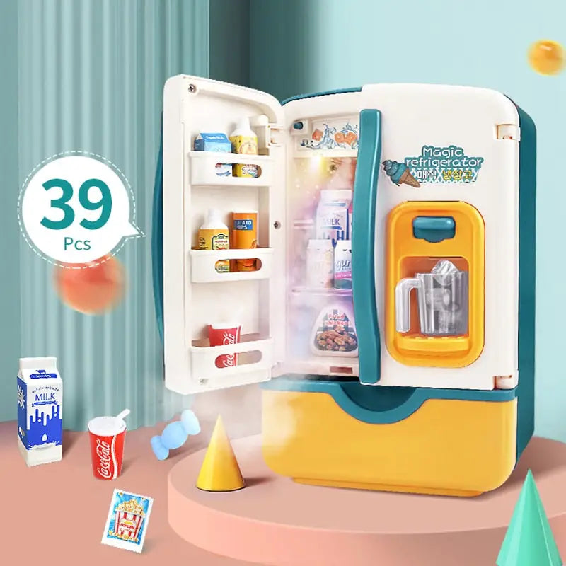 Children’s mini fridge - China / Blue - Toys & Games