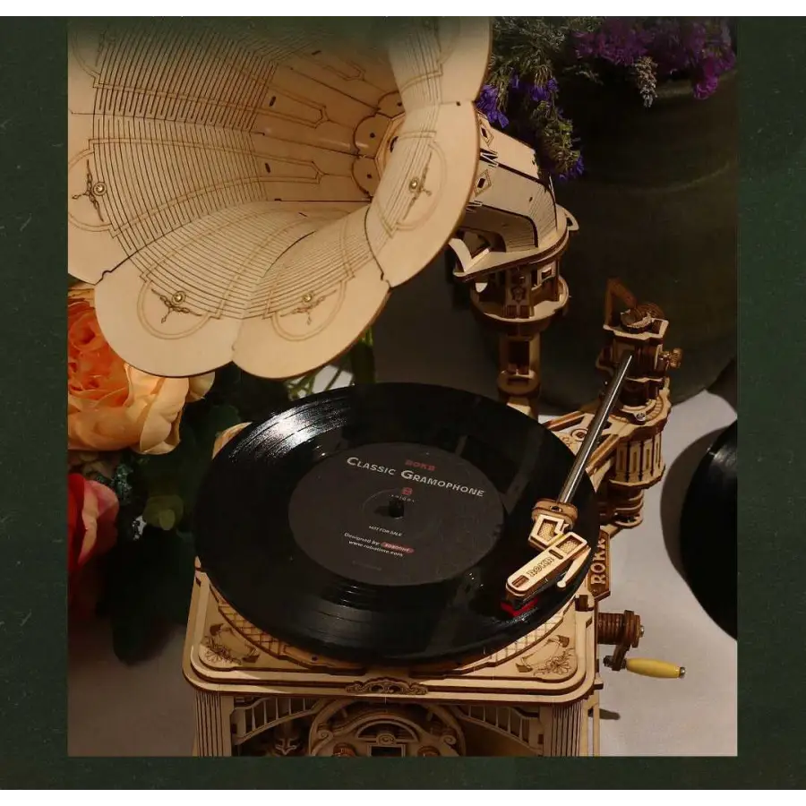 Classic Gramophone with Music - toys