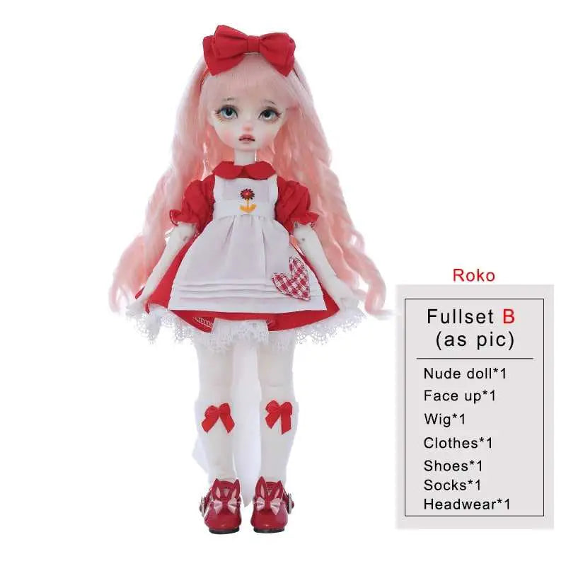 Collectible BJD doll Roko & Nitta 1/6 - Fullset B - toys