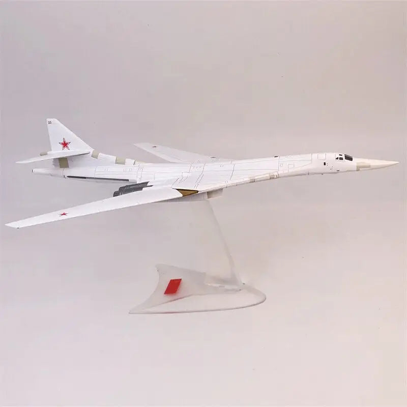 Collectible model of the Russian TU-160 (Blackjack) 1/200