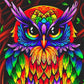 Colorful animals- paintings drawings by numbers - 9032 /